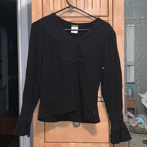 Black Long Sleeve Blouse